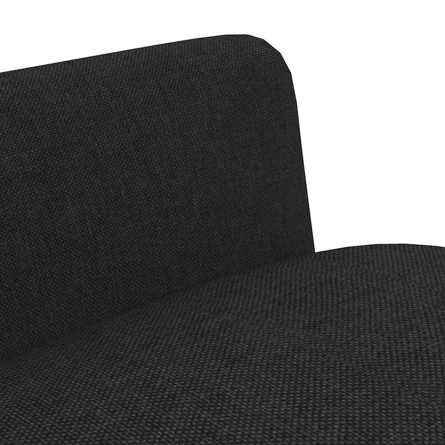 Dining Chairs 2 pcs Black Fabric