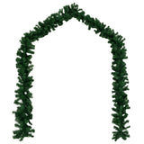 Christmas Garlands 4 pcs Green 270 cm PVC - Front View