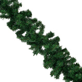 Christmas Garlands 4 pcs Green 270 cm PVC - Rear View