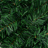 Christmas Garlands 4 pcs with Baubles Green 270 cm PVC - Close-Up Angle