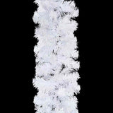 Christmas Garlands 4 pcs White 270 cm PVC - Rear View