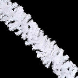 Christmas Garlands 4 pcs White 270 cm PVC - Close-Up Angle