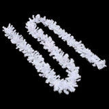 Christmas Garland with LED Lights 5 m White - 45-Degree Angle