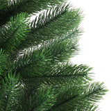 Artificial Christmas Tree Lifelike Needles 65 cm Green - Top-Down View