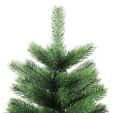 Artificial Christmas Tree Lifelike Needles 90 cm Green - Side View