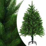 Artificial Christmas Tree Lifelike Needles 120 cm Green - Front View
