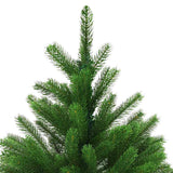 Artificial Christmas Tree Lifelike Needles 120 cm Green - Top-Down View