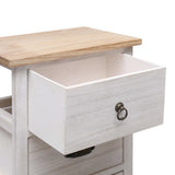Side Cabinet 35x25x57 cm Paulownia Wood - 45-Degree Angle