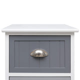 Side Cabinet 35x30x90 cm Paulownia Wood