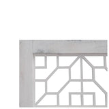 6-Panel Room Divider Grey 210x165 cm Fabric