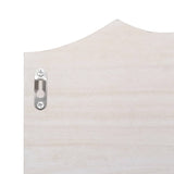 Wall Mounted Coat Rack White 50x10x23 cm Wood