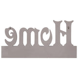 Wall Mounted Coat Rack HOME 50x23 cm - Side View