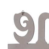 Wall Mounted Coat Rack HOME 50x23 cm - Top-Down View