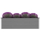 Garden Raised Bed Grey 200x50x54 cm WPC