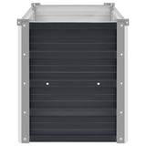 Garden Raised Bed Anthracite 100x40x45 cm Galvanised Steel