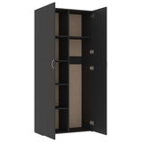 Storage Cabinet Grey 80x35.5x180 cm Engineered Wood