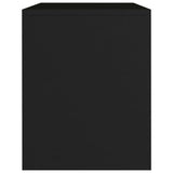 Bedside Cabinet Black 40x30x40 cm Engineered Wood