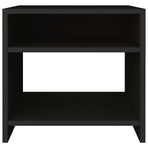 Bedside Cabinets 2 pcs Black 40x30x40 cm Engineered Wood