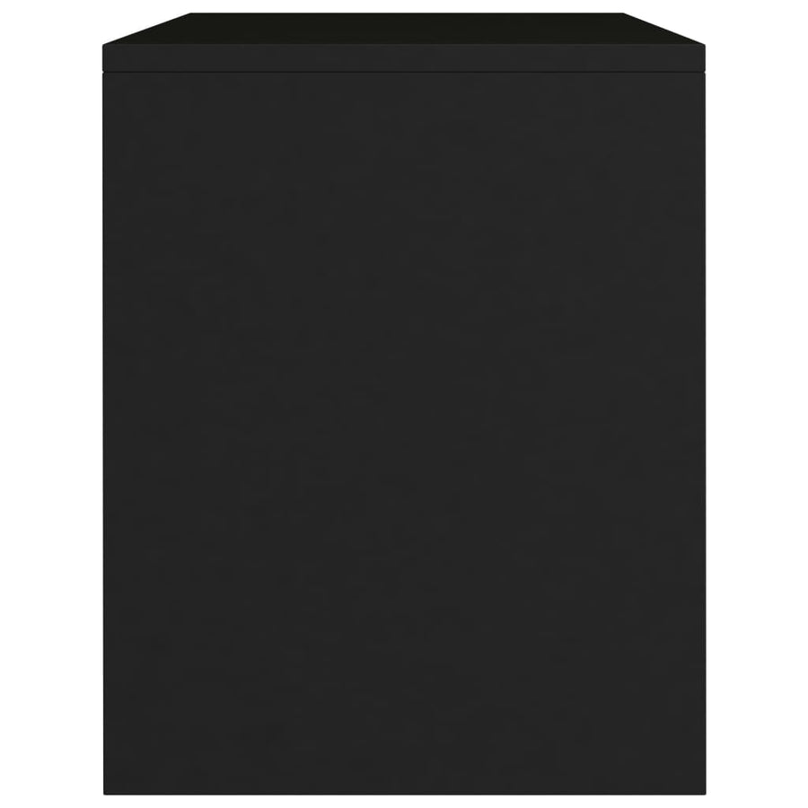 Bedside Cabinets 2 pcs Black 40x30x40 cm Engineered Wood