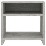 Bedside Cabinets 2 pcs Concrete Grey 40x30x40 cm Engineered Wood - Top-Down View