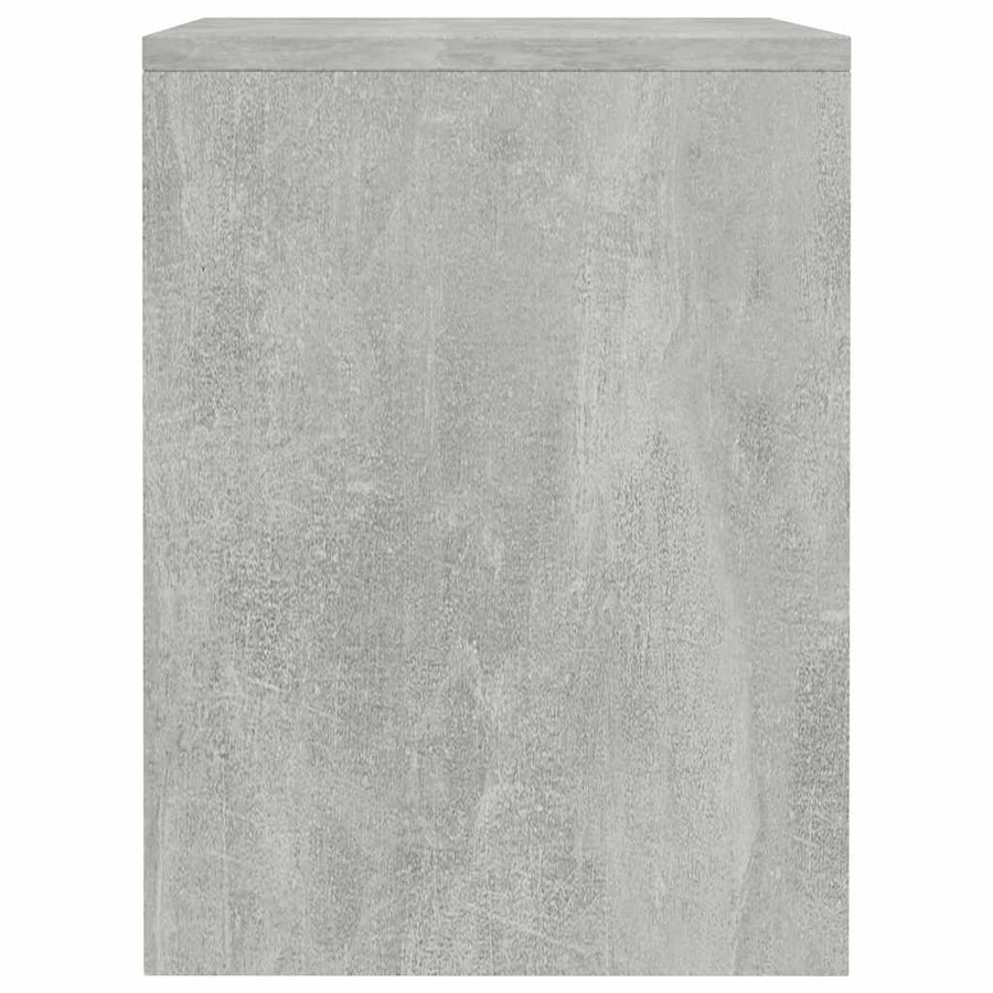 Bedside Cabinets 2 pcs Concrete Grey 40x30x40cm Engineered Wood