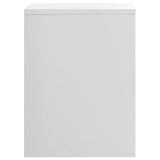 Bedside Cabinets 2 pcs High Gloss White 40x30x40 cm Engineered Wood