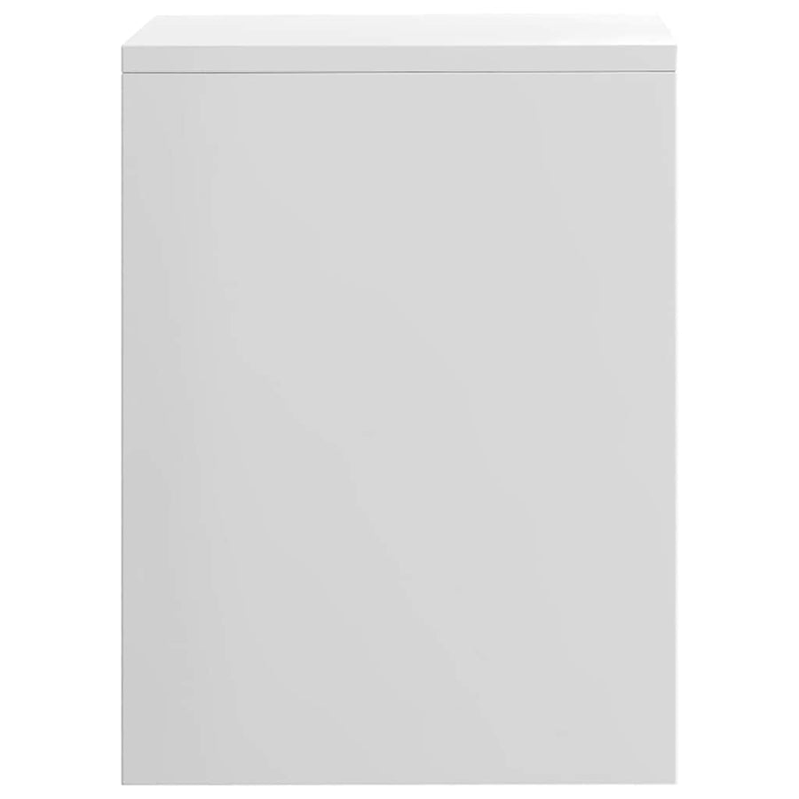 Bedside Cabinets 2 pcs High Gloss White 40x30x40 cm
