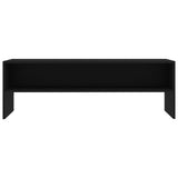 TV Cabinet Black 120x40x40 cm Engineered Wood - Top-Down View