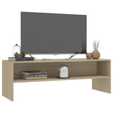 TV Cabinet Sonoma Oak 120x40x40 cm Engineered Wood - Side View