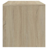 TV Cabinet Sonoma Oak 120x40x40 cm Engineered Wood - 45-Degree Angle