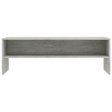 TV Cabinet Concrete Grey 120x40x40 cm Engineered Wood