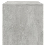 TV Cabinet Concrete Grey 120x40x40 cm Engineered Wood - 45-Degree Angle