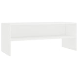 TV Cabinet White 100x40x40 cm Engineered Wood