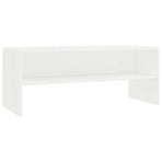 TV Cabinet White 100x40x40 cm Engineered Wood