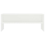 TV Cabinet White 100x40x40 cm Engineered Wood