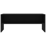 TV Cabinet Black 100x40x40 cm Engineered Wood