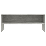 TV Cabinet Concrete Grey 100x40x40 cm Engineered Wood