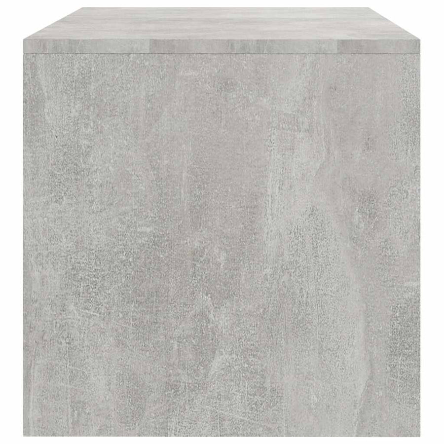 TV Cabinet Concrete Grey 100x40x40 cm Engineered Wood