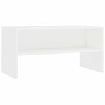 TV Cabinet White 80x40x40 cm Engineered Wood