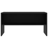 TV Cabinet Black 80x40x40 cm Engineered Wood