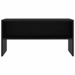 TV Cabinet Black 80x40x40 cm Engineered Wood