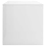 TV Cabinet High Gloss White 80x40x40 cm Engineered Wood