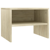 Bedside Cabinets 2 pcs Sonoma Oak 40x30x30 cm Engineered Wood - Top-Down View