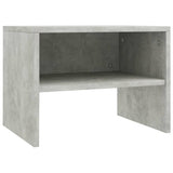 Bedside Cabinets 2 pcs Concrete Grey 40x30x30 cm Engineered Wood - Top-Down View