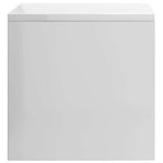 Bedside Cabinets 2 pcs High Gloss White 40x30x30 cm
