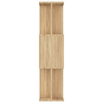 Book Cabinet/Room Divider Sonoma Oak 80x24x96cm Engineered Wood