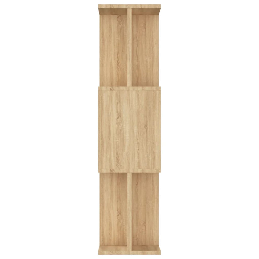 Book Cabinet/Room Divider Sonoma Oak 80x24x96cm Engineered Wood