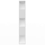 Book Cabinet/Room Divider White 80x24x159 cm Engineered Wood