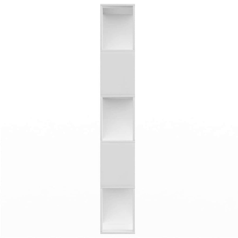 Book Cabinet/Room Divider White 80x24x159 cm Engineered Wood