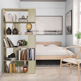 Book Cabinet/Room Divider Sonoma Oak 80x24x159 cm Engineered Wood - Top-Down View